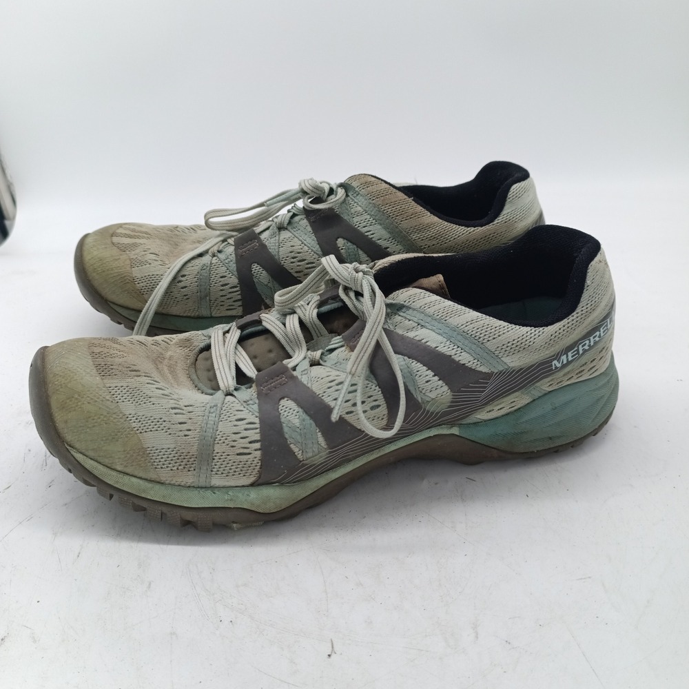 Merrell Siren Edge Q2 Hiking Shoes Womens 9.5 Bleached Aqua J12396 s14